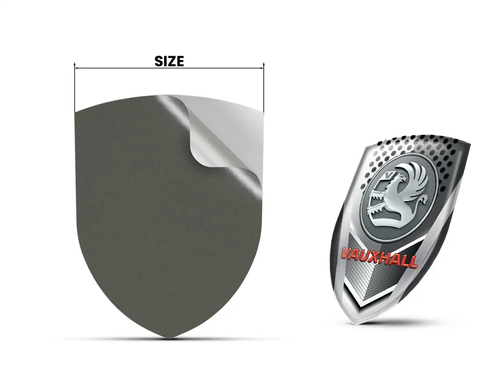 Vauxhall Emblemas Auto Personalizados Pro Máximo Diseño Estilizado